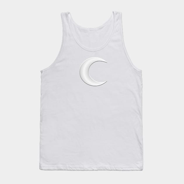 Crescent Moon Tank Top by Kerchow